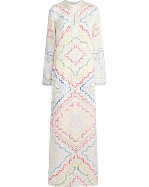 Mary Katrantzou Collins Maxi Kaftan - White