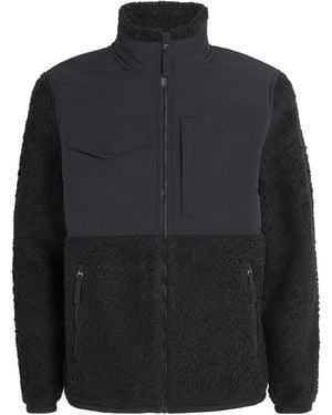 Polo Ralph Lauren Bouclé-Detail Hybrid Jacket - Black