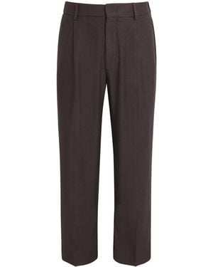 NN07 Kay Wide-Leg Trousers - Grey