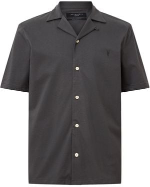 AllSaints Cotton Hudson Shirt - Black