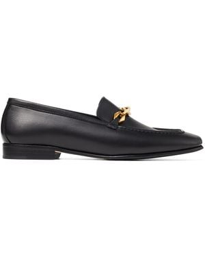 Jimmy Choo Diamond Tilda Leather Loafers - Black