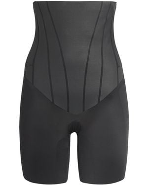 Spanx Supersculpt Totalcontour High-Waisted Mid-Thigh Short - Grey