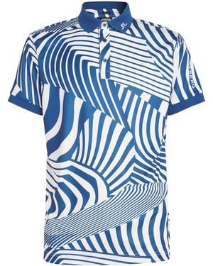 J.Lindeberg Tour Polo Shirt - Blue