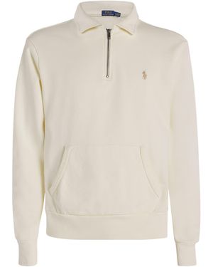 Polo Ralph Lauren Cotton Polo Pony Sweater - White