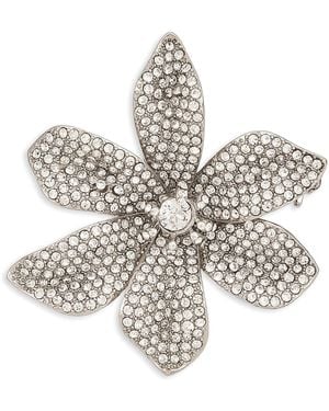 Dolce & Gabbana Floral Brooch - White