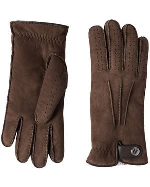 Brunello Cucinelli Suede Gloves - Brown