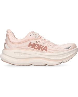Hoka One One Bondi 9 Running Sneakers - Pink