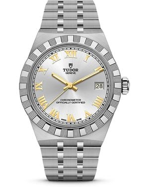 Tudor Royal Stainless Steel Watch - Metallic