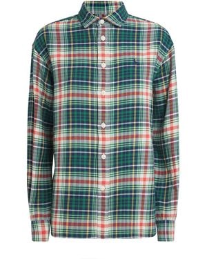 Polo Ralph Lauren Cotton Check Shirt - Green