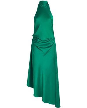 Jonathan Simkhai Satin Monica Midi Dress - Green
