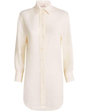 Eres Linen Mignonette Shirt - White