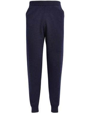 Harrods Cashmere Joggers - Blue