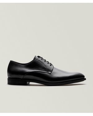 To Boot New York Parsons Burnished Leather Derby Shoes - Black