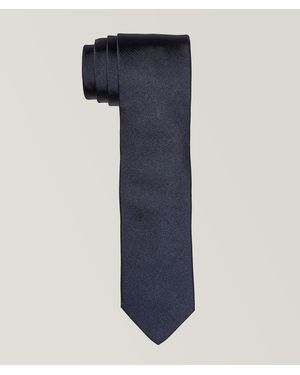 Dion Lee Woven Silk Tie - Blue