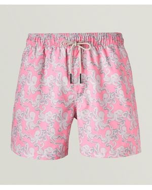Oas Octo-Print Swim Shorts - Pink