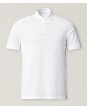 Eton Cotton Piquã Polo - White