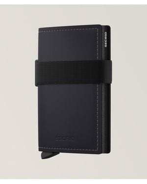 Secrid Matte Leather Bandwallet - Black