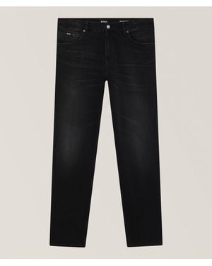 BOSS Maine Tapered Jeans - Black