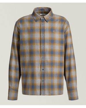 Neuw Plaid Cotton Shirt - Grey