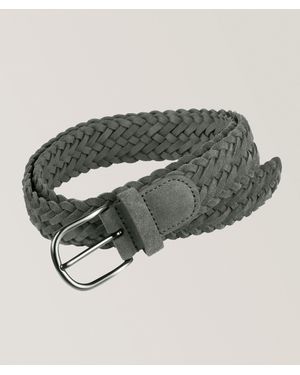 Anderson's Woven Soft Suede Belt - Metallic