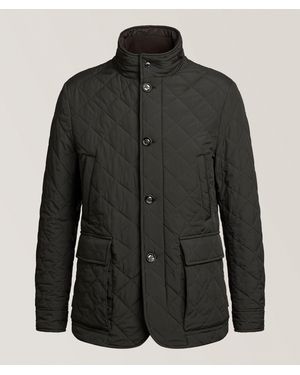 Moorer Kesten Quilted Waterproof Jacket - Black
