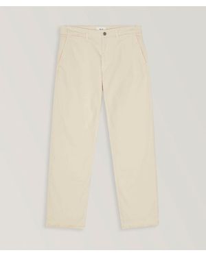 NN07 Aden Organic Cotton-Blend Chinos - Natural