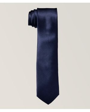 Dion Lee Woven Silk Tie - Blue