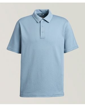 Reigning Champ Standard-Fit Solotex Mesh Polo - Blue