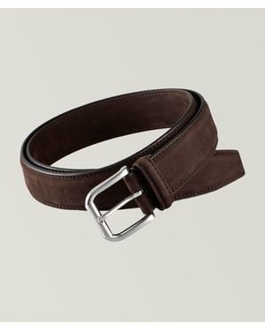 Anderson's Nubuck Leather Belt - Brown