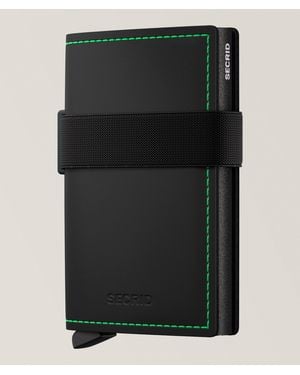 Secrid Matte Leather Rfid Bandwallet - Black