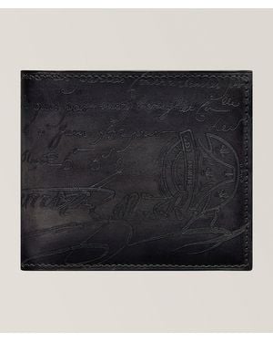 Berluti Scritto Venezia Leather Wallet - Black