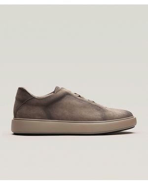 Officine Creative Slouch 001 Suede Sneakers - Brown