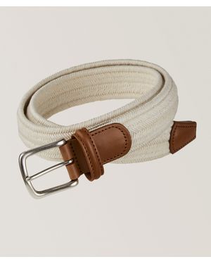 Anderson's Herringbone Stretch Belt - Natural