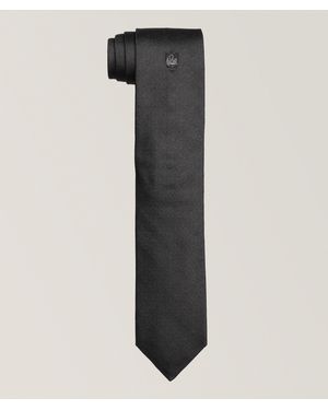 Canali Anniversary Silk Tie - Grey