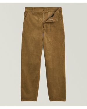 A.P.C. Fergus Wide-Leg Corduroy Pants - Natural