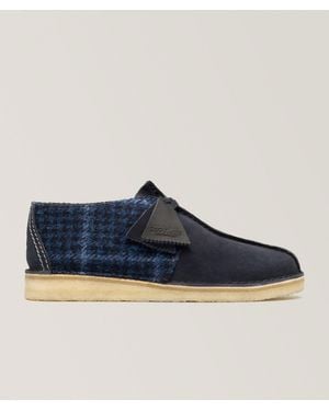 Clarks Desert Trek Harris Tweed Pack - Blue