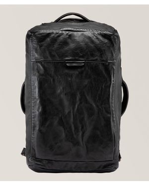 Officine Creative Helmet Leather Backpack - Black