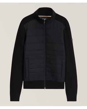 BOSS Facente Virgin Wool Jacket - Black