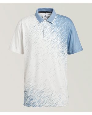 Reigning Champ X Puma Golf Graphic Print Polo - Blue