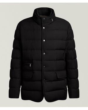 Moorer Ilvo Down Puffer Jacket - Black