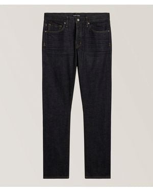 Tom Ford Selvedge Slim-Fit Jeans - Blue