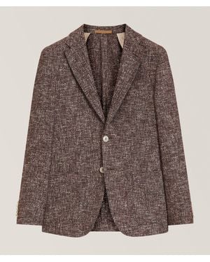 BOSS Slim-Fit Heston Alpaca-Blend Sport Jacket - Brown