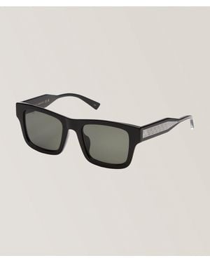 Gucci Logo Rectangle Sunglasses - Black
