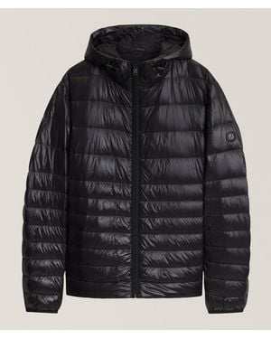 BOSS Dimo Water-Repellent Hooded Down Jacket - Black