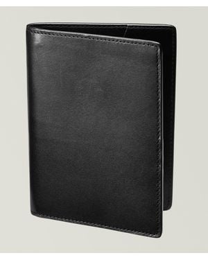 Officine Creative Leather Passport Holder - Black