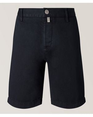 Jacob Cohen George Cotton Twill Chino Shorts - Blue