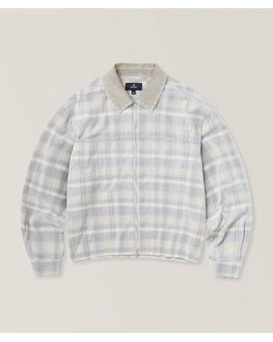 Represent Corduroy Flannel Overshirt - Grey