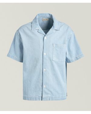 FRAME Denim Camp Shirt - Blue