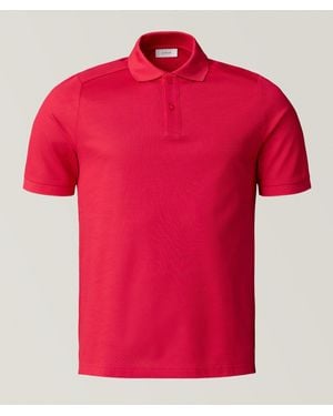 Eton Cotton Piquã Polo - Red