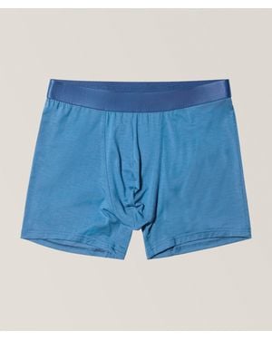 CDLP Lyocell-Blend Boxer Brief - Blue